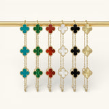 Sechser-Pack Clover Armbänder