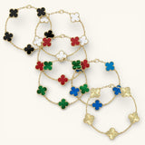 Sechser-Pack Clover Armbänder