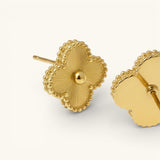 Clover Ohrringe Gold