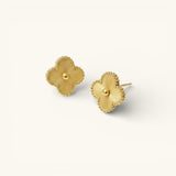 Clover Ohrringe Gold