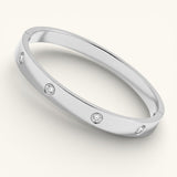 Ewige Verbindungsarmband mit Diamant