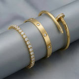 Elegante Ewigkeit Stapel