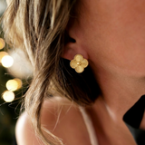 Clover Ohrringe Gold