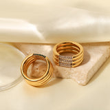 Gold-Diamantring Serenity