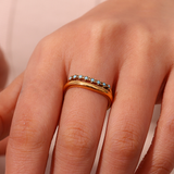 Diamantimitat-Ring Adeline