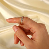 Ringe Muster Gold Camille