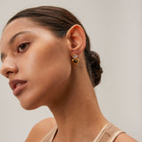 Herzohrringe Emmeline in Gold