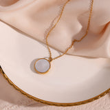Halskette Evangeline Lunar Gold