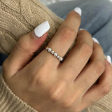Perlen-Diamantring Keisha