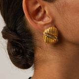 Ohrringe aus Gold Odine