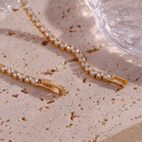 Diamant Tennis-Halskette Isolde