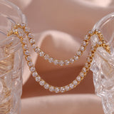 Diamant Tennis-Halskette Isolde