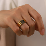 Gold-Diamantring Serenity