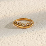 Diamantimitat-Ring Adeline