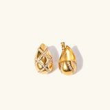 Ohrringe aus Gold Linnea