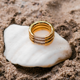 Gold-Diamantring Serenity