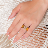 Gold-Diamantring Serenity