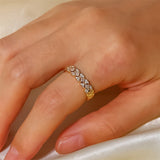Ringe Muster Gold Camille