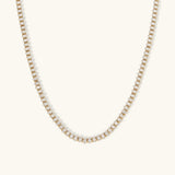 Diamant Tennis Halskette Wisteria