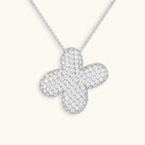 Diamant Initial Bubble Halskette