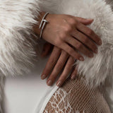 Pulsera Elegance Nail Deluxe 18K Gold